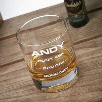 personalised whisky tumbler