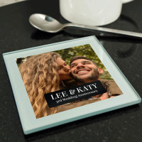 Personalised Glass Photo Coaster