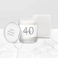 Personalised Birthday Candle
