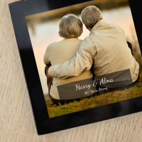 Personalised Glass Photo Coaster