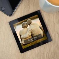 Personalised Glass Photo Coaster