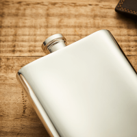 English Pewter 6oz Celtic Hip Flask