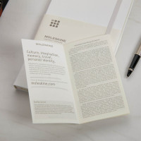 personalised white Moleskine Notebook