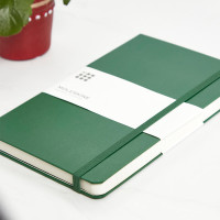 Personalised Green Moleskine Notebook