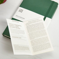Personalised Green Moleskine Notebook