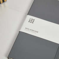 personalised Grey Moleskine Notebook