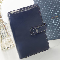 Navy filofax