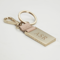 Hugo Boss Verse Keyring - Taupe