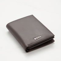 Hugo Boss Classic Smooth Card Holder - Brown