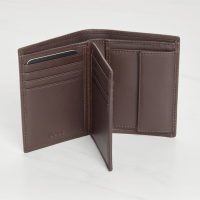 Hugo Boss Classic Smooth Card Holder - Brown