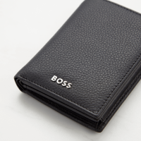 Hugo Boss Classic Grained Card Holder - Black