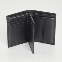 Hugo Boss Classic Grained Card Holder - Black