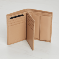 Hugo Boss Classic Grained Card Holder - Camel