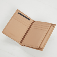 Hugo Boss Classic Grained Card Holder - Camel