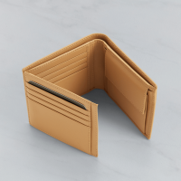 Hugo Boss Classic Grained Money Wallet - Camel