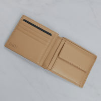 Hugo Boss Classic Grained Money Wallet - Camel