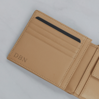 Hugo Boss Classic Grained Money Wallet - Camel