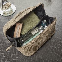 Festina Toiletry Bag - Interlace Taupe
