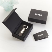 Hugo Boss Signature Taupe Lady Keyring