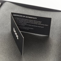 Hugo Boss A5 Folder - Double B Black and Gold