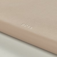 Hugo Boss A5 Folder - Double B Nude and Gold