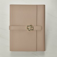 Hugo Boss A5 Folder - Double B Nude and Gold