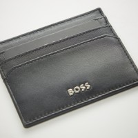 Hugo Boss Classic Smooth Black Card Holder