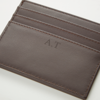 Hugo Boss Classic Smooth Brown Card Holder