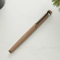 Hugo Boss A5 Iconic Camel Lined Notebook & Loop Camel Rollerball Pen Gift Set
