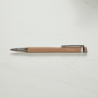 Hugo Boss A5 Iconic Camel Lined Notebook & Loop Camel Rollerball Pen Gift Set