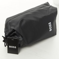 Hugo Boss Classic Navy Grained Toiletry Bag