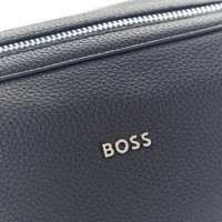 Hugo Boss Classic Navy Grained Toiletry Bag
