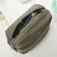 Hugo Boss Classic Khaki Grained Toiletry Bag