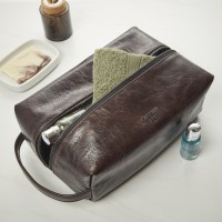 Cerruti Toiletry Bag - Hudson Brown