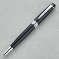 personalised Cross Bailey Medalist Black Fountain Pen