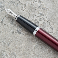 personalised Cross Bailey Medalist Red Fountain Pen