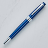 personalised Cross Bailey Medalist Blue Fountain Pen
