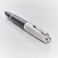 Parker 51 Fountain Pen Black Chrome Trim Pen