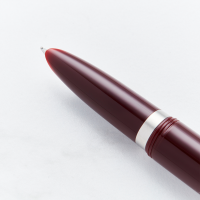 Parker 51 Fountain Pen Burgundy Chrome Trim Pen