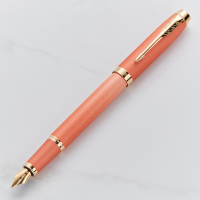 Parker IM Rituals Orange Gold Trim Fountain Pen 