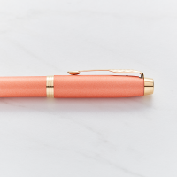 Parker IM Rituals Orange Gold Trim Fountain Pen 