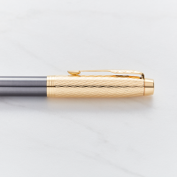 Parker IM Premium Pionerrs Collection Arrow Gold Trim Fountain Pen