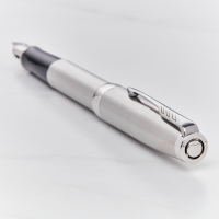 Parker Sonnet Stainless Steel Chrome Trim Fountain Pen