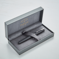 Parker Sonnet Matt Black Chrome Trim Fountain pen