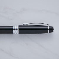 personalised Cross Bailey Black Ball Pen