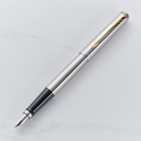 Parker Jotter Fountain Pen Gold Trim