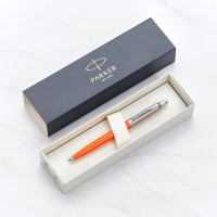 personalised Parker Jotter Ball Pen Orange