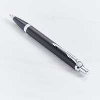 personalised Parker IM Ballpoint Pen - Matt Black