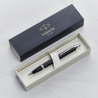 personalised Parker IM Ballpoint Pen - Matt Black