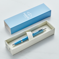 Parker IM Rituals Blue Chrome Trim Ballpoint Pen 